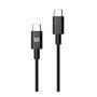 Crosscall Cable Blindado USB-C a USB-C 2.0 de 1,2 m Negro