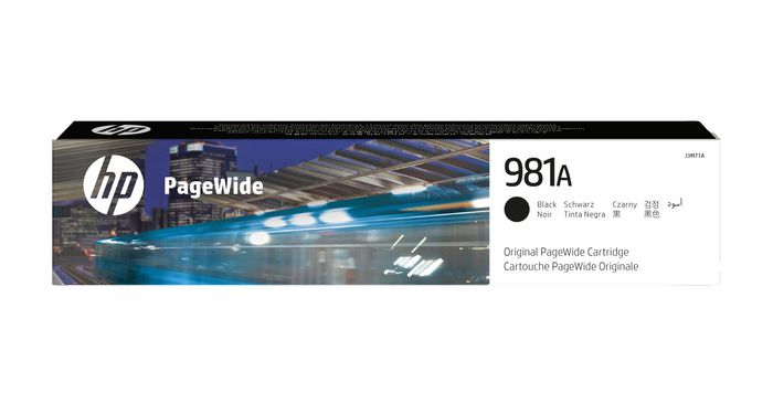 HP 981A Cartucho de Tinta Negro Original PageWide HP 981A Cartucho de Tinta Negro Original PageWide