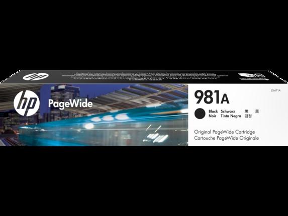 HP 981A Cartucho de Tinta Negro Original PageWide HP 981A Cartucho de Tinta Negro Original PageWide