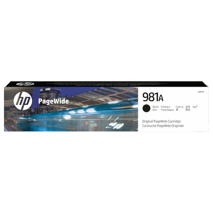 HP 981A Cartucho de Tinta Negro Original PageWide HP 981A Cartucho de Tinta Negro Original PageWide