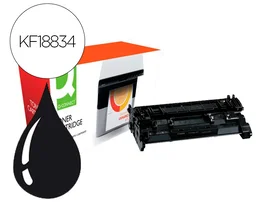 Q-connect Toner Compatible Canon LBP212 / 214 / 215 / i-SENSYS LBP214 HY - Negro Alto Rendimiento 9200, Certificado Nordic Swan