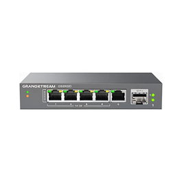 Grandstream GWN7700MP Switch de 5 Puertos PoE+ Gigabit con Alimentación de 60W y Gestión