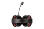 Abysm ag700 pro 7.1 auriculares gaming negro/rojo