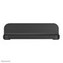 Neomounts NSLS300BLACK Soporte Vertical para Portátil de Aluminio Negro, Ajustable para Portátiles de 11" a 17" hasta 5 kg, Ahorra Espacio en el Escritorio