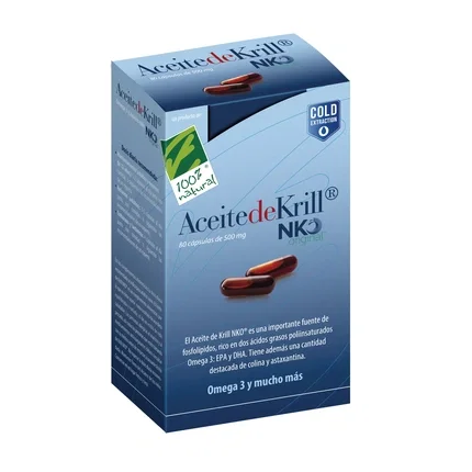 NKO Aceite de Krill 80 perlas de 500 mg