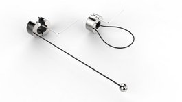 Vivolink Cable de conexión para adaptadores PROADRING-S, diseño de acero y cierre de alta calidad para larga duración
