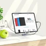 Aisens Soporte de Sobremesa Ajustable Tamaño M Plata con 2 Pivotes