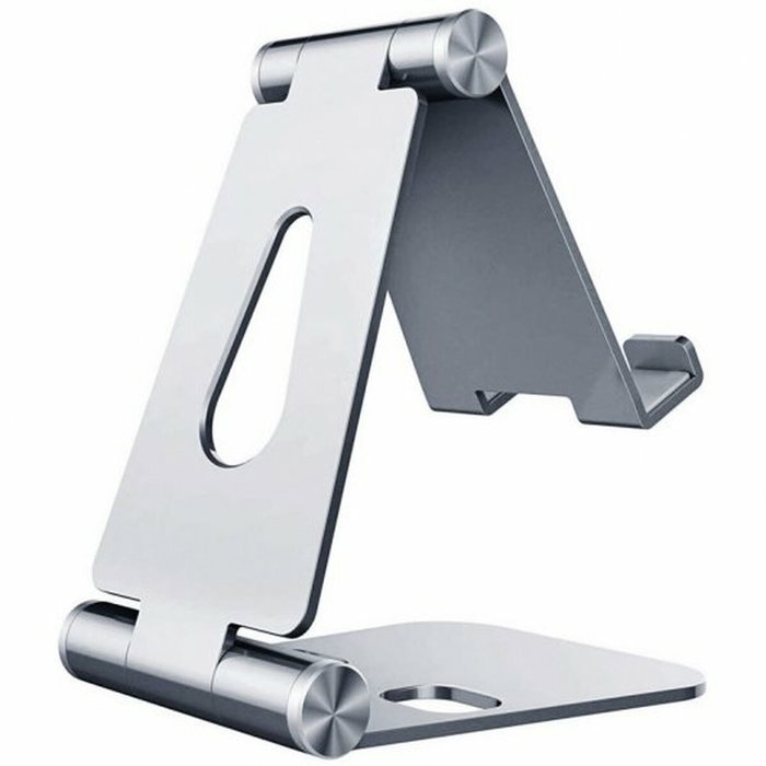 Aisens Soporte de Sobremesa Tamaño M Ajustable Plata