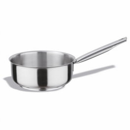 Vollrath Cazo Bajo de Acero Inoxidable, 20 cm de Diámetro y 3 Litros de Capacidad, 8 cm de Alto, Ideal para Cocina