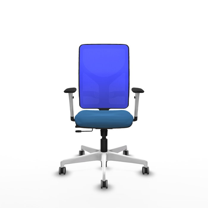 PIQUERAS Y CRESPO Silla de oficina Motilla Azul con mecanismo Sincro/Traslack PIQUERAS Y CRESPO Silla de oficina Motilla Azul con mecanismo Sincro/Traslack