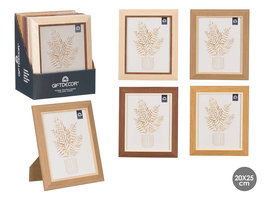 Giftdecor Portafotos Relieve 20x25 cm Surtidos (Set de 24)