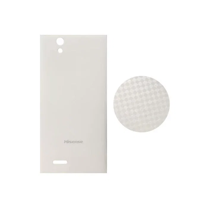 Hisense U988 - Carcasa rígida de protección para la parte posterior / Funda Cover - Blanco