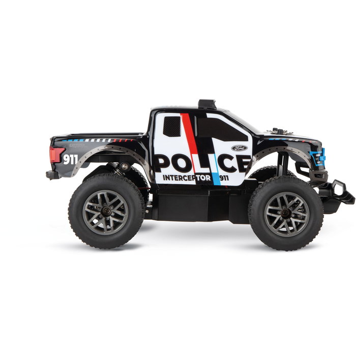 Carrera 370182024 Ford F-150 Raptor Police - Coche Teledirigido RC Offroad 2.4GHz Eléctrico 25km/h para Niños +8 Años Carrera 370182024 Ford F-150 Raptor Police - Coche Teledirigido RC Offroad 2.4GHz Eléctrico 25km/h para Niños +8 Años