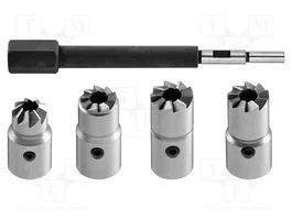 NEO TOOLS Juego de 5 fresas para limpieza de asientos de inyectores