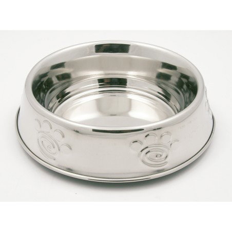 Nayeco Nordic Comedero de Acero Inoxidable Grabado en Espiral 0.47 L Nayeco Nordic Comedero de Acero Inoxidable Grabado en Espiral 0.47 L