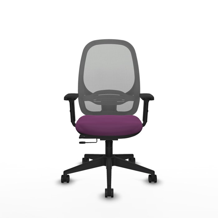 PIQUERAS Y CRESPO Silla de oficina Cilanco Morado y Gris