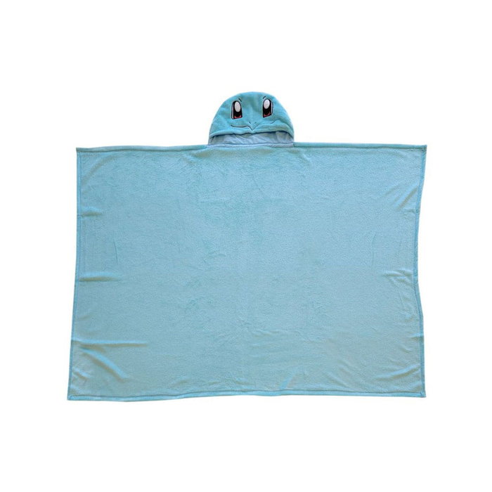 Pokémon Coral Manta con capucha Squirtle 120 x 150 cm