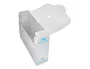 Liderpapel Caja archivo definitivo plástico lomo 100 mm blanco