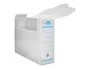 Liderpapel Caja archivo definitivo plástico lomo 100 mm blanco