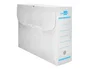 Liderpapel Caja archivo definitivo plástico lomo 100 mm blanco