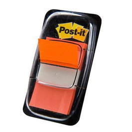 Post-It Post-It Index 680 Naranja con Dispensador - 12 Unidades