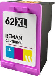 LSM Cartucho de tinta compatible HP 62XL Color
