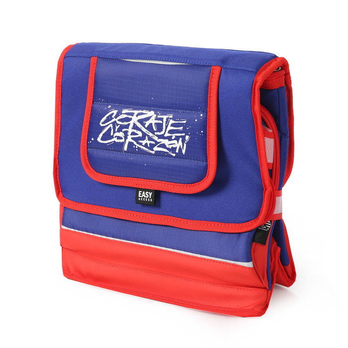 ATLETICO DE MADRID Bolsa Porta Alimentos Térmica Plegable, Tamaño 29.5x22x27.5 cm, Poliéster 600D