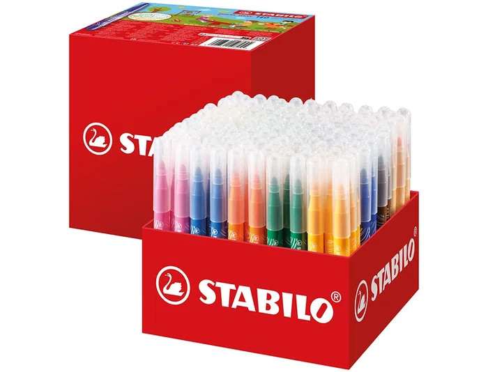 Stabilo Rotuladores Power Max School Pack de 140 unidades surtidas 16 colores