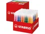 Stabilo Rotuladores Power Max School Pack de 140 unidades surtidas 16 colores