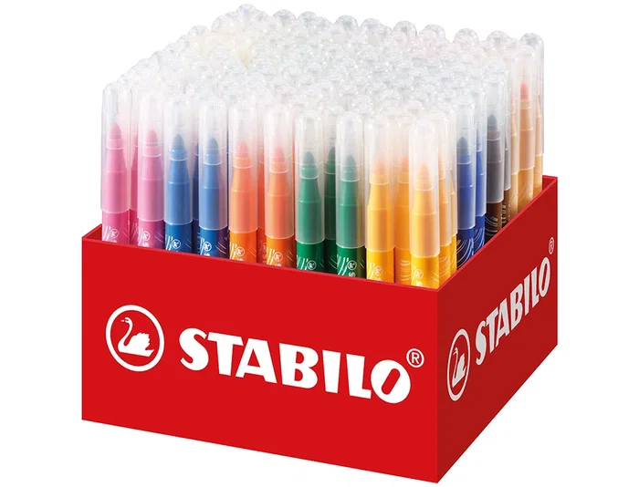 Stabilo Rotuladores Power Max School Pack de 140 unidades surtidas 16 colores