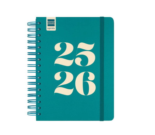 Finocam Agenda Escolar 2025-2026 Curso Cosmo 4º 155x212 1 Día Página Aqua+ Verde Espiral Tapa Dura Cierre Goma Elástica 537070426 Finocam Agenda Escolar 2025-2026 Curso Cosmo 4º 155x212 1 Día Página Aqua+ Verde Espiral Tapa Dura Cierre Goma Elástica 537070426