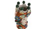 DKD Home Decor Macetero de Porcelana Cabeza Siciliana Pack de 2