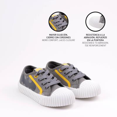 Zapatillas Casual Niño Batman Gris 32