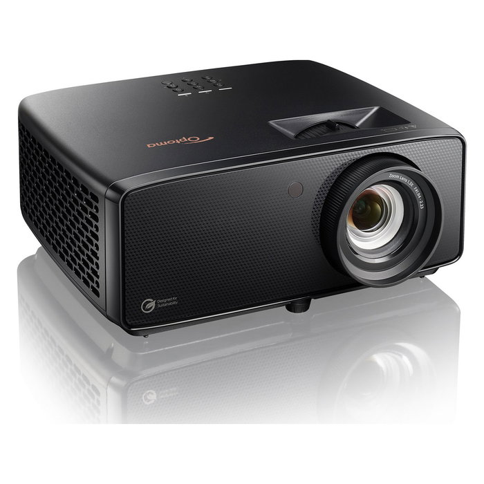 Optoma UZ38X Proyector 4K DLP, 3800 Lúmenes ANSI, fuente de luz láser, UHD 3840x2160, contraste 1500000:1, HDMI