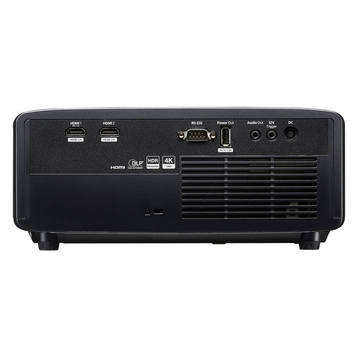 Optoma UZ38X Proyector 4K DLP, 3800 Lúmenes ANSI, fuente de luz láser, UHD 3840x2160, contraste 1500000:1, HDMI