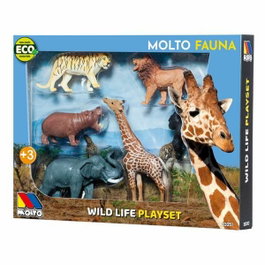 Molto Figura animales salvajes set 6 unidades
