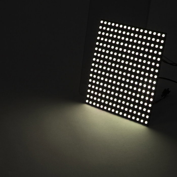 Pantalla Pixel LED RGB 16x16 cm 256 Píxels 5VDC 77W IP30 para Efectos Decorativos