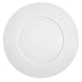 Bauscher Plato Llano 34 cm de porcelana para vajilla y mesa (Set de 6)