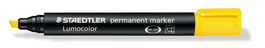 Marcador Permanente Staedtler 350 Lumocolor Biselado Amarillo (Set de 10)
