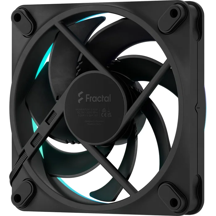 Fractal Design Momentum 12 RGB 3-Pack Negro Fractal Design Momentum 12 RGB 3-Pack Negro