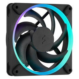 Fractal Design K Momentum 12 RGB Ventilador PC 120mm Negro PWM con LED 3-Pack - 350-2200 RPM, 106.2 m³/h, FDB