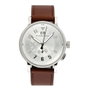 Burberry BU7681 con correa de cuero marrón y caja gris