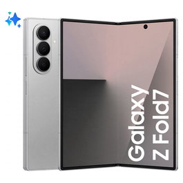 Samsung Galaxy Z Fold7 5G 12GB RAM 256GB Silver Shadow - Smartphone Plegable 8" Dynamic AMOLED 2X, Cámara 200 MP, Snapdragon 8 Gen 3, Android 16.0