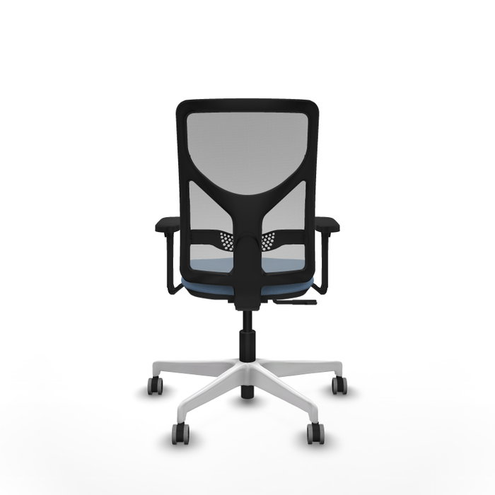 PIQUERAS Y CRESPO Silla de oficina Motilla con mecanismo Sincro, Azul cielo y Gris PIQUERAS Y CRESPO Silla de oficina Motilla con mecanismo Sincro, Azul cielo y Gris