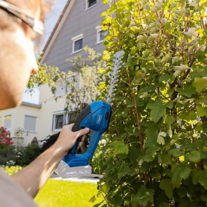 Scheppach Cortadora de Césped y Cortasetos Inalámbrica C-HTGS200-X, Set S 2 en 1 con Batería IXES 20V 2Ah y Cargador Scheppach Cortadora de Césped y Cortasetos Inalámbrica C-HTGS200-X, Set S 2 en 1 con Batería IXES 20V 2Ah y Cargador