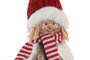 DKD Home Decor Figura Navidad Tradicional Rojo Poliester 8 x 35 x 15 cm (2 Unidades)