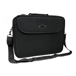 Esperanza ET101 Funda Maletín para Portátil de 15.6 Pulgadas (39.6 cm) Classic - Negro con Tirante para Hombro