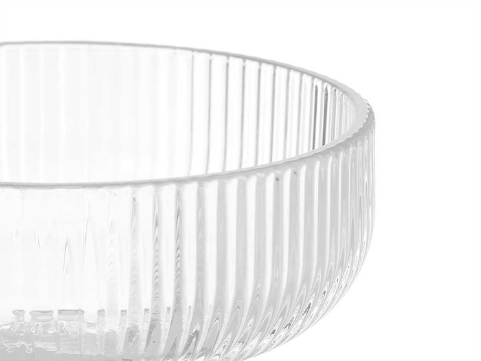 Vivalto Copa para helado transparente con rayas de 310 ml Vivalto Copa para helado transparente con rayas de 310 ml