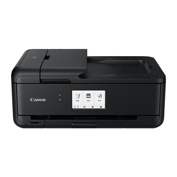 Canon PIXMA TS9550a Impresora Multifunción 3 en 1 A3 Color con WiFi, Ethernet, Pantalla Táctil LCD a Color, Impresión de CD/DVD y Auto-Dúplex Negro