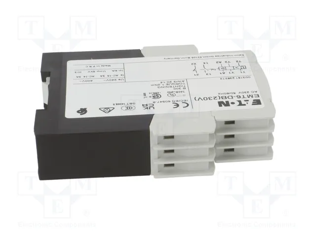 Eaton EMT6-DB 230V 066401 Relé de protección térmica para máquinas Eaton EMT6-DB 230V 066401 Relé de protección térmica para máquinas